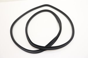 2020-2024 Tesla Y Door Belt Molding Weatherstrip - Front, Left (Driver) (Used OEM)