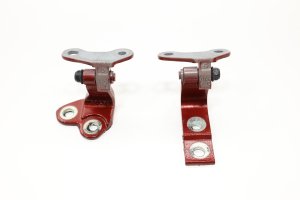 2021-2025 Nissan Rogue Red Upper and Lower Door Hinge Set - Rear, Right (Passenger) (Used OEM)