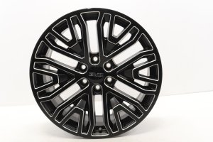 2019-2026 Chevrolet Silverado 1500 22x9 18-Spoke Polished Aluminum Wheel (Used OEM)