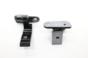 2019-2025 BMW X7 Black Door Hinge Set - Rear, Left (Driver) (Used OEM)