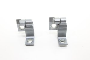2018-2025 Volkswagen Atlas Silver Door Hinge Set - Rear, Left (Driver) (Used OEM)