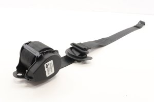 2018-2025 Volkswagen Atlas Black Seat Belt Assembly - Rear, Right (Passenger) (Used OEM)