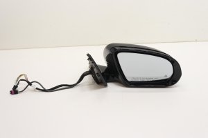 2014-2017 Mercedes-Benz S500 Black Power Blind Spot Door/Side View Mirror - Right (Passenger) (Used OEM)