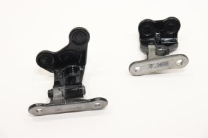 2014-2020 Mercedes-Benz S500 Black Upper and Lower Door Hinge Set - Rear, Right (Passenger) (Used OEM)