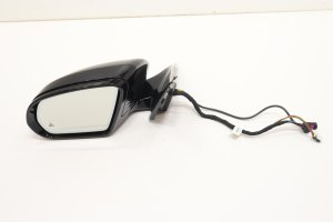 2014-2017 Mercedes-Benz S500 Black Power Blind Spot Door/Side View Mirror - Left (Driver) (Used OEM)