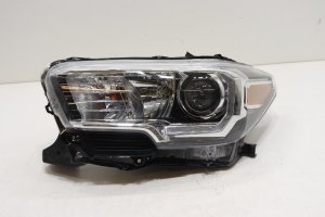 2016-2023 Toyota Tacoma Halogen Headlight Assembly - Front, Left (Driver) (Used OEM)