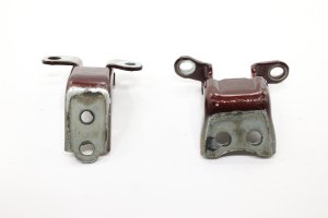 2017-2018 Honda Ridgeline Red Door Upper and Lower Hinge Set - Front, Left (Driver) (Used OEM)