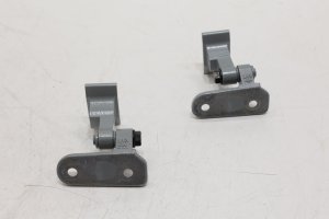 2019-2024 BMW X4 Silver Door Hinge Set Upper and Lower - Front, Left (Driver) (Used OEM)