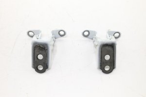 2021-2025 Nissan Rogue White Upper & Lower Door Hinge Set - Front, Right (Passenger) (Used OEM)