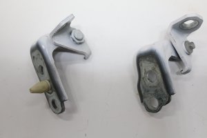 2013-2020 Lincoln MKZ White Door Hinge Set - Front, Left (Driver) (Used OEM)