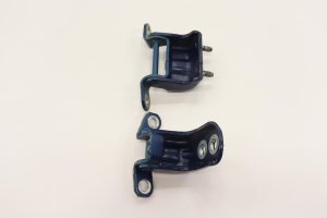 2015-2025 Nissan Murano Blue Door Upper and Lower Hinge Set - Rear, Left (Driver) (Used OEM)
