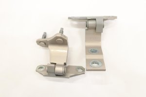 2014-2024 INFINITI QX80 Beige Door Upper and Lower Hinge Set - Rear, Right (Passenger) (Used OEM)