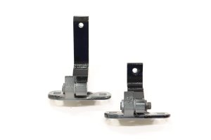 2019-2025 Volvo XC40 Black Upper and Lower Door Hinge Set - Rear, Right (Passenger) (Used OEM)