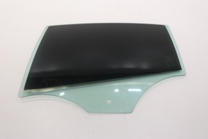 2017-2020 Jaguar XE Black Door Window Glass - Rear, Left (Driver) (Used OEM)