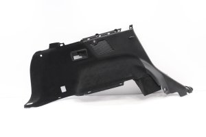 2015-2024 Nissan Murano Black Trunk Cargo Floor Storage Compartment Trim Panel - Rear, Left (Driver) (Used OEM)