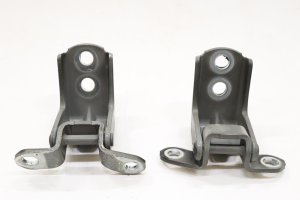 2014-2025 INFINITI QX80 Black Door Upper and Lower Hinge Set - Front, Right (Passenger) (Used OEM)