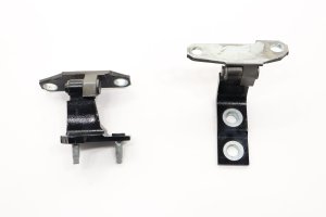 2014-2024 INFINITI QX80 Black Door Upper and Lower Hinge Set - Rear, Right (Passenger) (Used OEM)