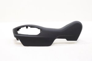 2011-2024 Porsche Cayenne Black Seat Outer Trim Panel - Front, Left (Driver) (Used OEM)