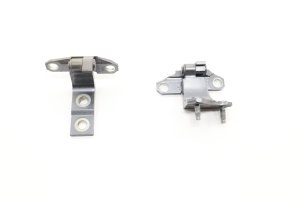 2014-2024 INFINITI QX80 Gray Door Upper and Lower Hinge Set - Rear, Right (Passenger) (Used OEM)