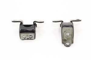 2014-2020 Acura MDX Black Upper and Lower Door Hinge Set - Rear, Left (Driver) (Used OEM)