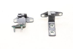 2022-2025 INFINITI QX55 Gray Door Upper and Lower Hinge Set - Rear, Left (Driver) (Used OEM)