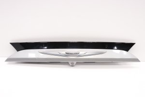 2020-2022 Chrysler Voyager Silver Liftgate License Plate Molding - Rear (Used OEM)