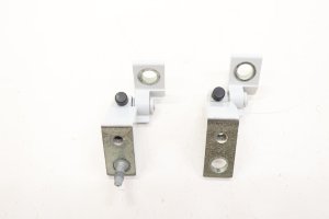 2018-2024 Audi A5 White Door Hinge Set - Rear, Left (Driver) (Used OEM)