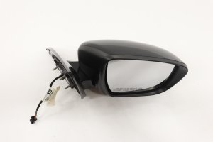 2018-2020 Nissan Pathfinder Green Power Door/Side View Mirror with Signal Lamp - Front, Right (Passenger) (Used OEM)