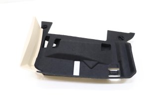 2017-2023 BMW 530e Beige Dashboard End Cap Trim Cover Panel (Used OEM)
