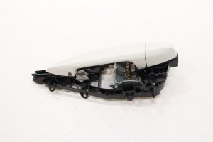 2016-2022 BMW X1 White Exterior Door Handle - Rear, Left (Driver) (Used OEM)