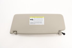 2018-2023 Volkswagen Atlas Beige Sun Visor with Vanity Mirror - Front, Right (Passenger) (Used OEM)