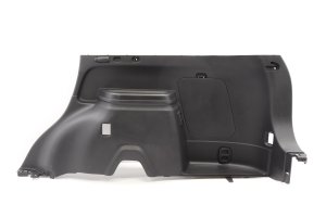 2019-2020 Mitsubishi Outlander Black Lower Interior Quarter Panel Trim Panel - Rear, Right (Passenger) (Used OEM)