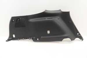 2018-2024 INFINITI QX80 Black Interior Quarter Panel Trim Panel - Rear, Left (Driver) (Used OEM)