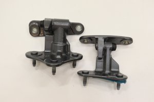 2013-2016 Mercedes-Benz GL450 Gray Door Upper and Lower Hinge Set - Rear, Left (Driver) (Used OEM)