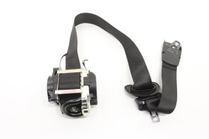2016-2022 BMW X1 Black Seat Belt Assembly with Pretensioner - Front, Right (Passenger) (Used OEM)
