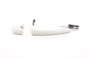 2016-2022 BMW X1 White Exterior Door Handle - Rear, Right (Passenger) (Used OEM)