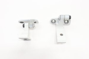2016-2022 BMW 750i White Door Hinge Set - Rear, Right (Passenger) (Used OEM)