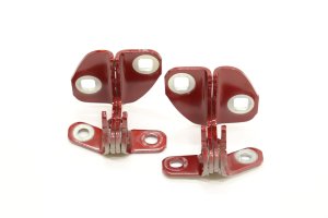 2018-2025 Chevrolet Traverse Red Door Upper and Lower Hinge Set - Rear, Left (Driver) (Used OEM)