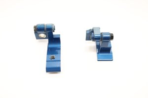 2016-2022 BMW X1 Blue Door Upper and Lower Hinge Set - Rear, Left (Driver) (Used OEM)