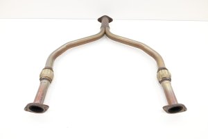 2017-2022 INFINITI Q60 Exhaust Middle Y-Pipe - Front (Used OEM)