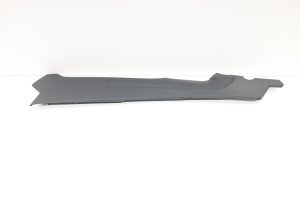 2017-2020 Ford Fusion Black Center Console Support Trim Panel with Cup Holder - Front (Used OEM)