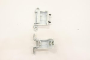 2015-2025 Nissan Murano White Door Hinge Set (Upper and Lower) - Rear, Right (Passenger) (Used OEM)