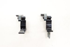 2020-2026 Audi SQ8 Black Upper and Lower Door Hinge Set - Rear, Left (Driver) (Used OEM)