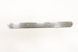 2014-2019 Mercedes-Benz CLA250 Door Sill Plate Trim - Front (Used OEM)