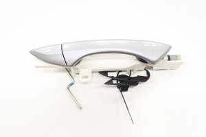 2014-2022 Acura ILX Silver Exterior Door Handle - Rear, Right (Passenger) (Used OEM)