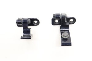 2016-2022 BMW 750i Blue Upper and Lower Door Hinge Set - Rear, Left (Driver) (Used OEM)