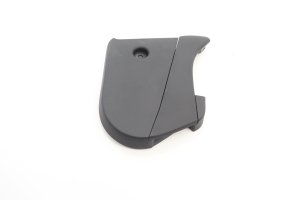 2018-2025 Volvo XC60 Black Seat Outer Trim Panel - Front, Right (Passenger) (Used OEM)