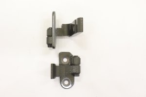 2016-2022 BMW 750i Green Door Hinge Set - Rear, Left (Driver) (Used OEM)