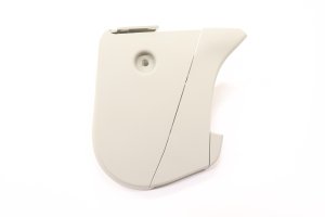 2016-2025 Volvo XC90 White Third Row Seat Center Trim Panel - Front (Used OEM)