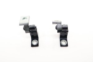2018-2021 Volkswagen Atlas Black Door Hinge Set - Rear, Left (Driver) (Used OEM)